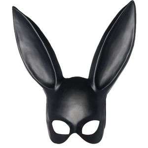 Маскарадная маска с кроличьими ушками, маска зайчика, маска пасхального кролика, уши кролика для девочек, вечерние, Хэллоуин, Рождественский подарок