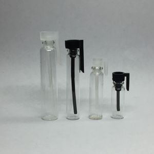 0.5ML 1ML 2ML 3ML Empty Glass Perfume Empty Bottle Cologne Sample Vials Samplers Clear Tube for Essential Oils Aromatherapy