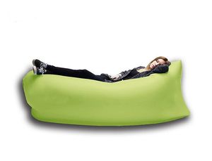 Saco de sono preguiçoso ao ar livre portátil sacos de sono infláveis ​​Caminhadas Camping Camping Piscina Colchão de Flutuação de Alta Qualidade Banana Lounge Bolsas