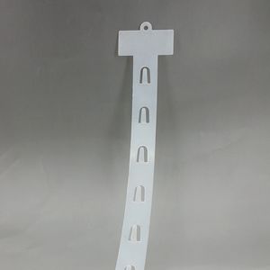 L73.5cm Plastic PP Retail Hanging Merchandise Clips Strips W3.5cm Products Display For Supermarket Store Promotion 60pcs
