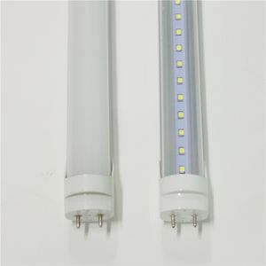 T8 LED-rör Light G13 160LM/W 5ft 6ft 8ft 40W AC85-265V PF0.95 SMD2835 150CM-240CM HÖG BRIGHT FLUORESCENT LAMPS LINEAR BUBLS 8 fot 250V Barbelysning direkt från fabriken