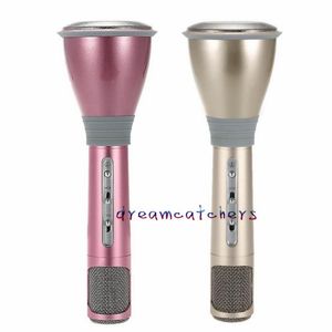 Fashion Mini Karaoke Player K068 Microphone Bluetooth Wireless With Mic Speaker Condenser KTV Sing for Android IOS Phone Computer