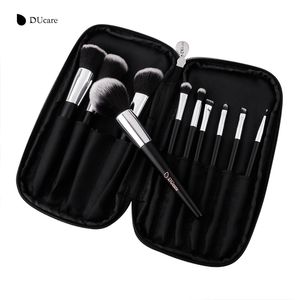 Ducare Maquiagem Brushes Beleza Cosméticos Fundação Blending Blush Make Up Brush Tool Kit Set 10 pçs / set Ferramenta Profissional