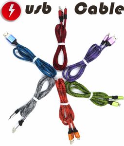 Wholesale sony corded phone for sale - Group buy For Samsung Micro USB Cable Nylon Braided Cables A cm Color Metal Head Android Sony LG Cell Phone Quick Charge Charger Cord