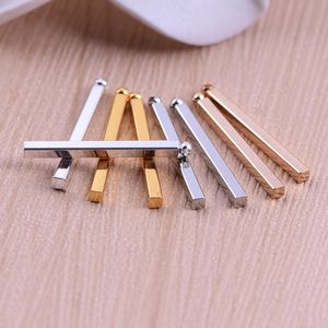 Copper DIY CHARMS Blank Plates Hand Stamping Tags Personalized Connector Bar DIY Bracelet Jewelry Findings CHARMS Wholesale