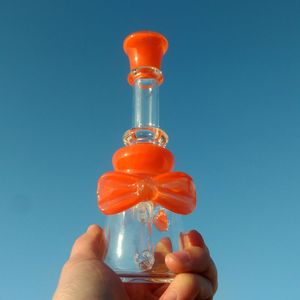 Rury wodne Bongs Olejki 14 mm Bongs Bongs Szklana rura kolorowe rurki bąbelkowe