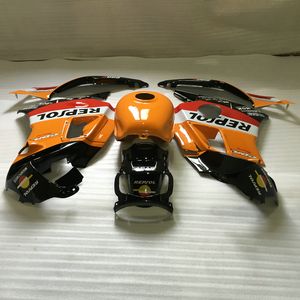 Motorcykel kåpa kit för Honda CBR600 F3 95 96 orange svart kåpa set CBR 600 F3 1995 1996 OT03