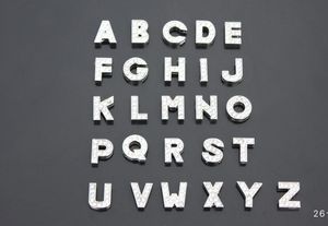 130 pçs / lote 8 mm a-z strass completo bling slide letras diy alfabeto acessórios apto para 8mm pulseira de couro pulseira
