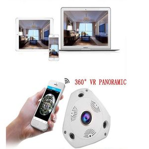 bestselling video camera vr 1 3mp 1280960 wifi 360 degrees panoramic fisheye ip camera night vision professional cctv cameras 5set lot