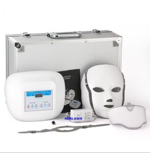 Wholesale anti aging led resale online - 7 colors Photodynamic LED Facial Skin Rejuvenation Electric Device Anti Aging Face Mask Machine Therapy Beauty Machines