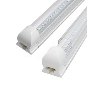 Confezione da 24 luci a tubo T8 LED 4FT integrate da 1,2 m Tubi luminosi a led da 22 W 4 piedi 96 LED 2200 lumen CA 110-240 V + magazzino USA