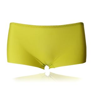 女性のBoyshort Panties安全ショートパンツローウエスト体型下着ソリッドカラー通気性薄いボクサー女性のためのシームレスなズボン2804