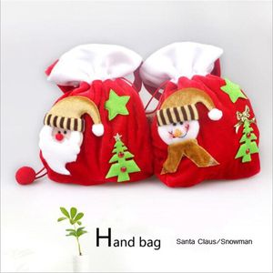 Enrole o Professional Vanorig Ftency Gift Gift Bag Papai Noel Fabric para decorar