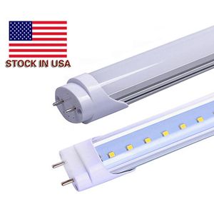 Lager i USA - 4ft T8 LED -rörljus 18W 20W SMD2835 4 FEETS LED -lysrör 1200mm AC 85-265V CE ROHS FCC