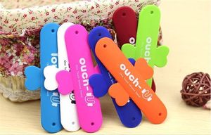 Silicone Stand Holder Cell Phone Mounts Universal Portable Touch U One Touch For iPhone Samsung HTC Sony Mobile Phones Tablets 500pcs/lot