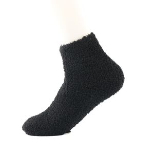 Wholesale- 1 Pair Casual Fuzzy Thick Warm Womens Candy Colors Slipper Socks Ladies Girls Floor socks Slipper Socks