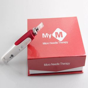 10 stks partij MyM Elektrische Derma Stempel Dermapen Micro Naald Roller Facial Beauty Equipment Micro Needle Therapy System Dermapen Medical