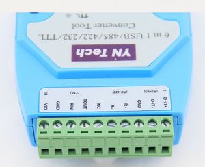 Free shipping isolated 6 in 1 multifunction USB Serial Module USB/485/422/232/TTL Converter Tool
