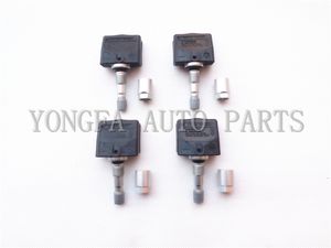 مجموعة من 4 نيسان استشعار الضغط TPMS TPM OEM 40700-1AA0D شريدر SET-TS35