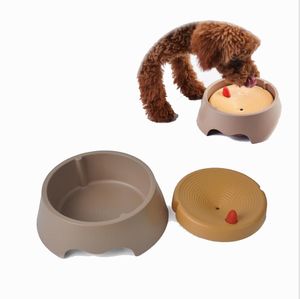 Pet cat dog splash water bowl not wet beard anti overflow water dispenser bowl free shipping