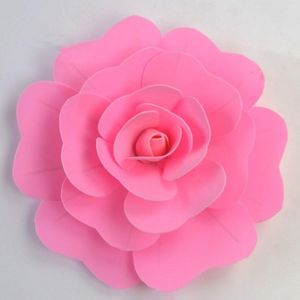 Gratis frakt Handgjord bubblapapper Blomma / Simulering Rose för Weddingparty Decoration Photo Props 24 Färgalternativ