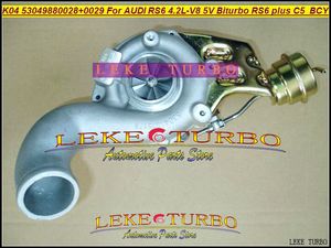 Toptan Yeni K04 0028 0029 53049880029 Audi RS6 V8 için Turbo Türbin Turbarger 5 V Biturbo RS6 C5 Motor Bcy 4.2L