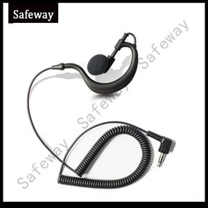 3.5mm plug G type Listen only earpiece receive only earphone for baofeng walkie talkie two way radio speaker microphone