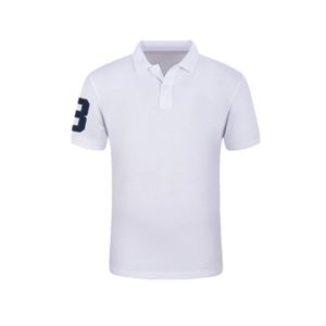 Herrenmarke Polo -Hemd für Männer Polos Männer 100% Baumwolle 35 Farben Kurzarm Massives Hemd Kleidung Wein blau grau rot