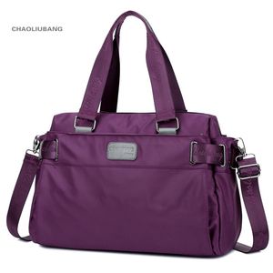 Borse portatili in nylon con pacchetto trasversale Borse da donna di grande capacità Borsa per laptop in tessuto Oxford impermeabile