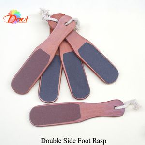 wooden foot rasp feet nail tools 10pcs lot red wood foot file nail art nail file Manicure kits