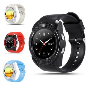 Bluetooth V8 Smart Watch Clock Health Clock Fitness Bransoletka Kredka SIM GSM Card Smart Watch dla IOS / Android PK Q18 GV18 U8