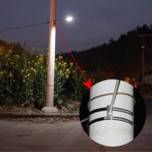 LED Solar Power Street Lights 15LEDs 400LM ABS+aluminum alloy Road Garden Path Lamps Outdoor Waterproof Luminous Lighting in Yard Park Space