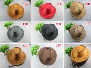 뜨거운 판매 카우보이 모자 몽골 모자 초원 태양 여름 야외 여행 나이트 모자 도매 M011