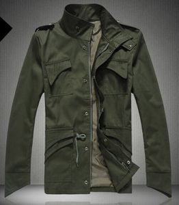 Professionell Design Män Jacka Stand Krage Personlighet Jackor Mens Casual Slim Type Coat