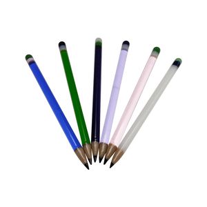 Top-Qualität 5,8 Zoll einzigartiges Bleistiftdesign Glasbongs Ölbrenner Konzentrat Handpfeife tragbare Dampfbongs Zubehör