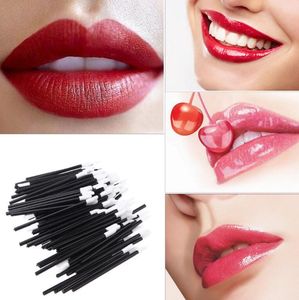 最高の使い捨ての唇ブラシLipbrush Wandsアプリケーター高品質の役立つメイクアップツール