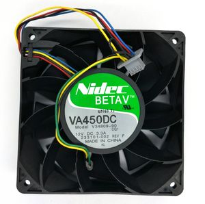 Original Nidec VA450DC V34809-90 12CM 12V 3.3A violence mining machine Computer Server cooling fan