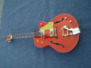 Custom Shop Top Orange Jazz Guitar Nowe gitary hurtowe z China Hot (zgodnie z żądaniem niestandardowego koloru)