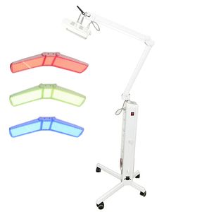 7 Färger Ljus PDT LED Bio-Light Therapy PDT Photon LED Facial Machine för Anti-Aging Skin Föryngring Acne Behandling Wrinkle Avlägsnande