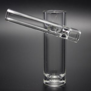 New Shot Glass Taster Combo Glass Hand Pipe For Taking a Shot and a Hit Glass Steamroller