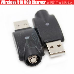 Wireless 510 mini USB Charger adapter BUD touch ego thread battery IC Protection e cigs Electronic Cigarette esmart Cartridges vape chargers on Sale