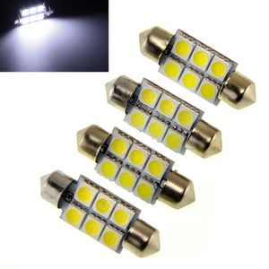 5050 6smd 6 SMD C5w 31mm 36mm 39mm 41mm White C5w High Quality Interior Festoon Dome Car Light Lamp Bulb new Led Car