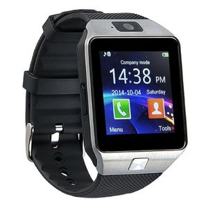 DZ09 Bluetooth Smart Watch TFT HD LCD SmartWatch med kamera för iPhone och Android Smartphones Support SIM kort