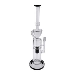 Glasbong-Bubbler, Wasserpfeifen, Bohrinseln, Wasserpfeifen, Bongs, Perkolator-Bubbler zum Rauchen, mit 14-mm-Außengewinde (ES-GB-135)