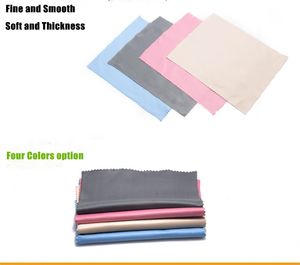 wholesale 50pcs eyewear cloth high-quality super-fine and thick pure cotton glasses cleaning cloth muti-color pilling with Strong detergency wholesale