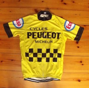 Peugeot Giallo Mens Cycling Jersey Ropa Ciclismo Ciclismo Camicie MTB Bike Top Abbigliamento Bicicletta 2024 Ciclo Uniforme2XS-6XL A53