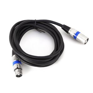 Freeshipping Microfone Cabo de Extensão De Áudio 3 M 10Ft XLR Macho Para XLR Feminino 3 Pinos de MICROFONE MIC