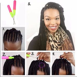 Acessórios de cabelo Ferramentas Wig Caps Cornrow Croceht Wig Brabrada Cap 70g Sintético feito para tranças de crochet tecer extensão de cabelo