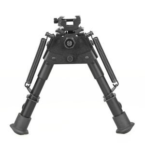 Taktisk 6-9 tum bipod full metallbipod med 21,2 mm QD-monteradapter för fotografering CL17-0038