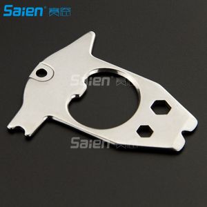 Hand Tools Keychain Multi-Tool (Bottle Opener, Box Wrench (1/4, 5/16, AND 3/8), Flat Screwdriver